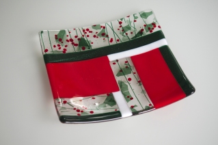 Holiday square plate